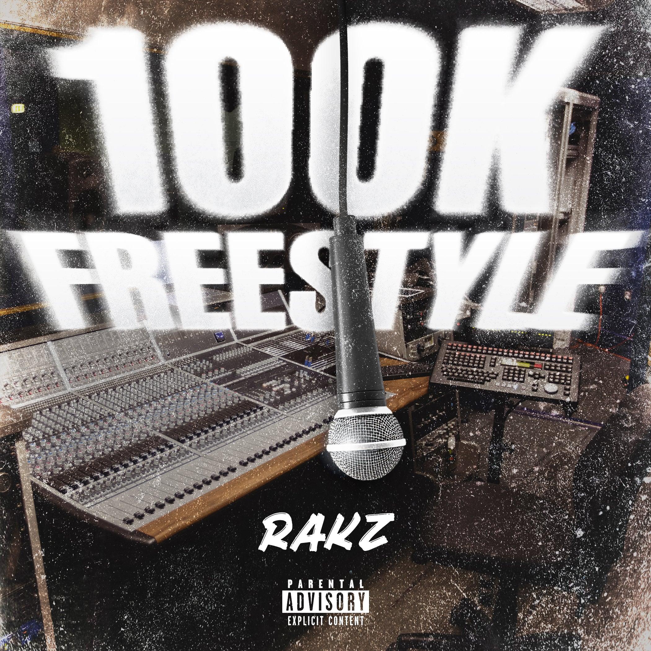100k freestyle cover design