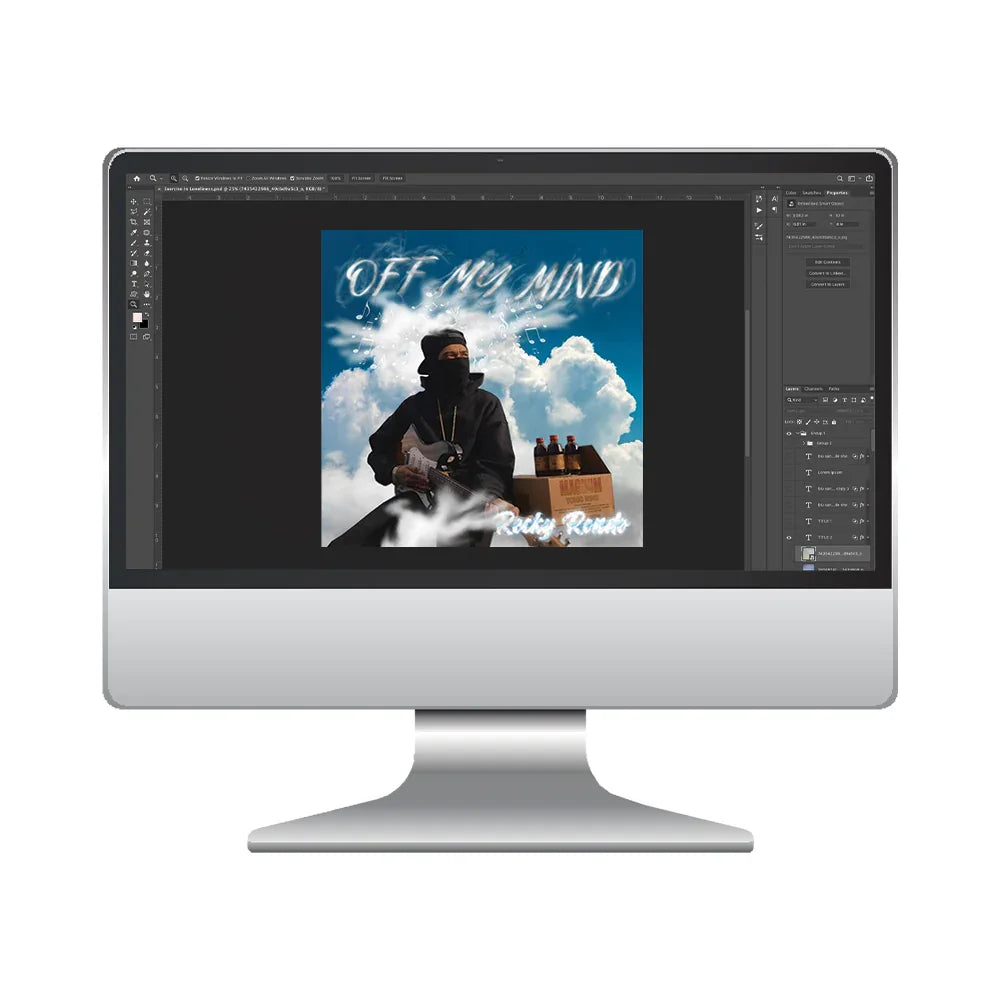 album cover designer