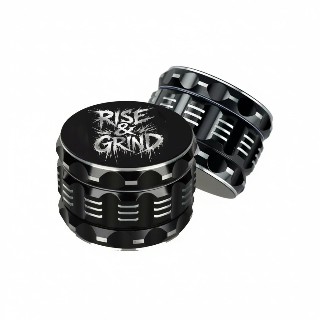Custom herb grinders with unique designs, perfect for personalized custom grinders and high-quality custom herb grinding.