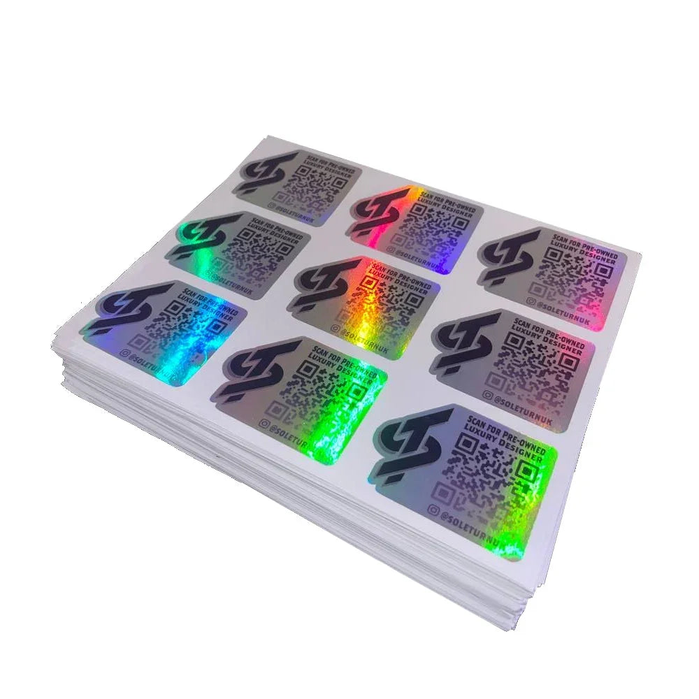 Benutzerdefinierte holografische Aufkleber
