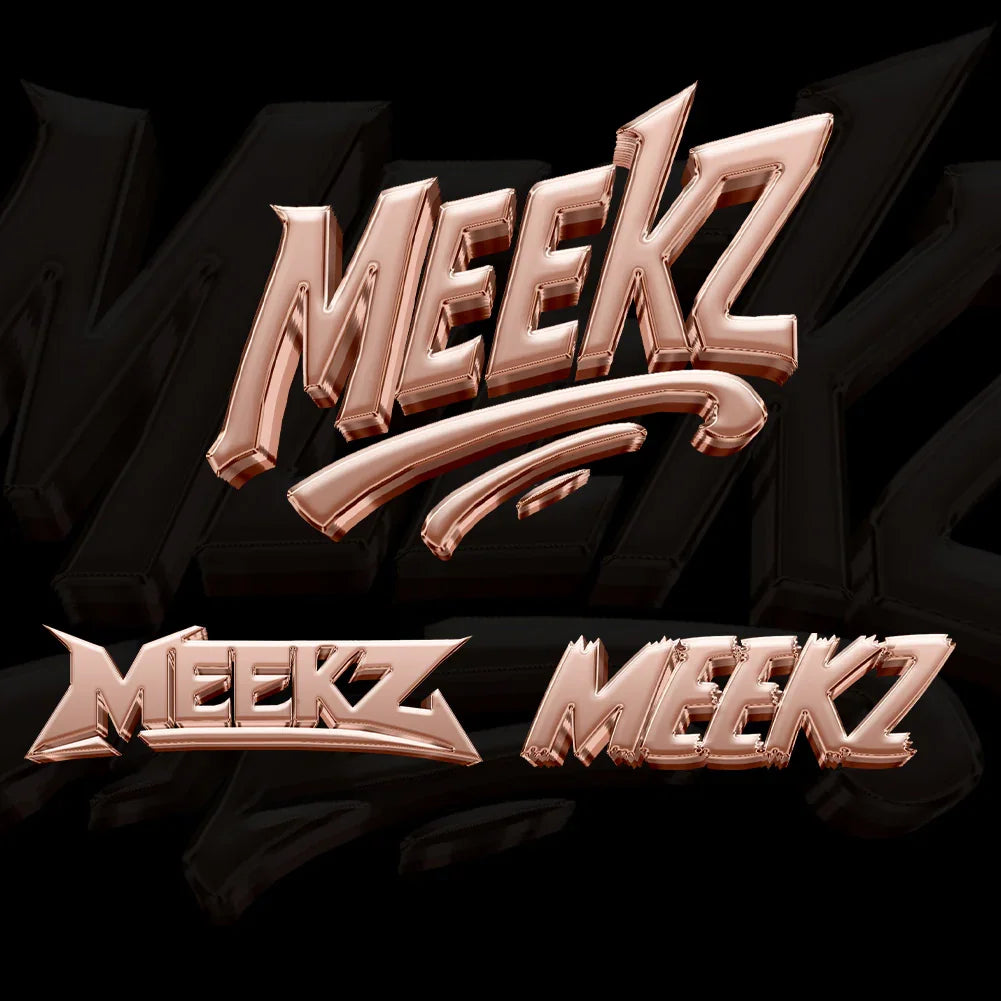 Custom logo design for Meekz Manny brand and merchandise