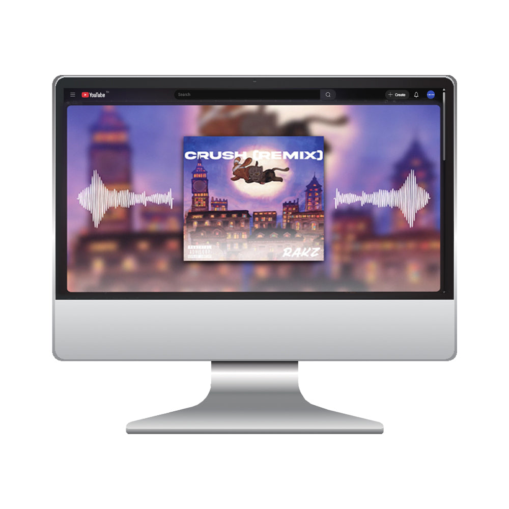 Make audio visualizer video, Custom audio visualizer for youtube