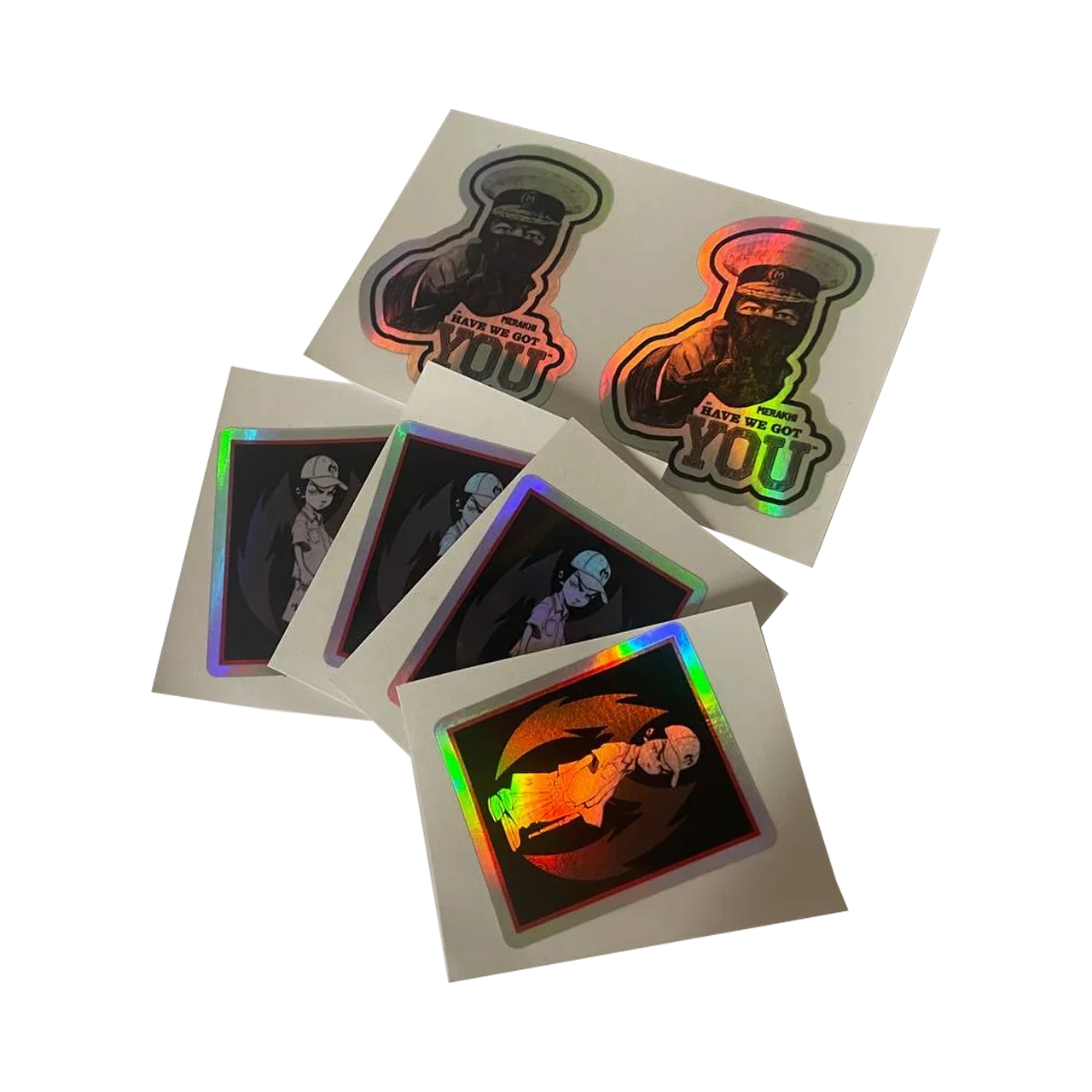 Benutzerdefinierte holografische Aufkleber