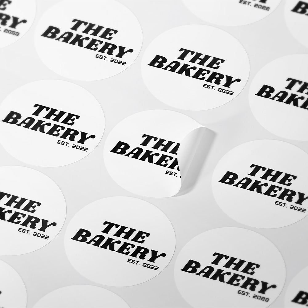Custom print stickers any size any shape fast delivery in uk