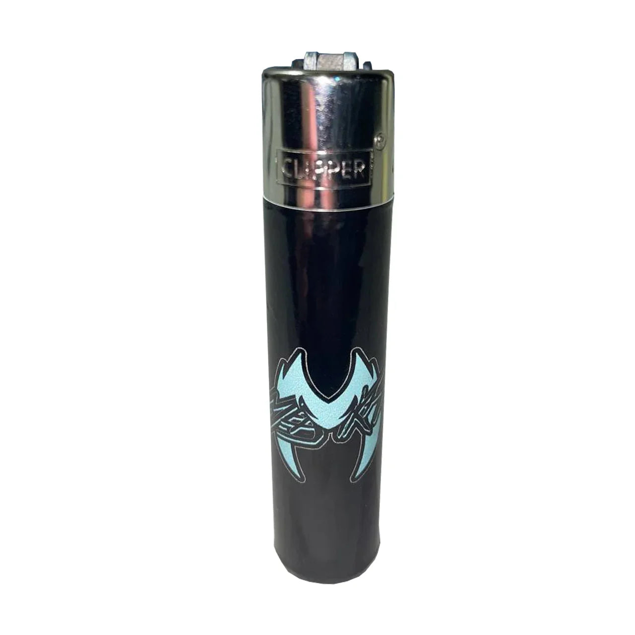 Personalised Clipper lighters for clothing brand Merakhi, custom printed with festival logo and branding. custom clipper lighter