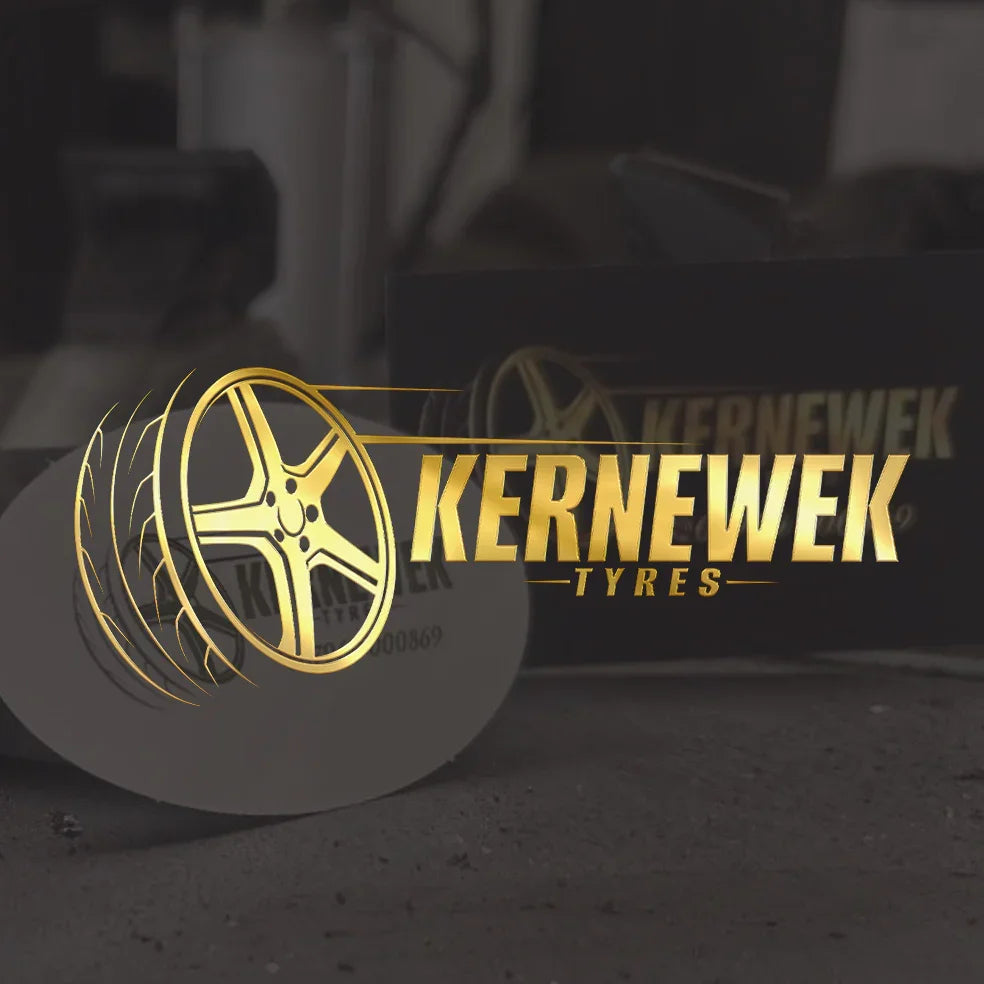tyre garage logo design 