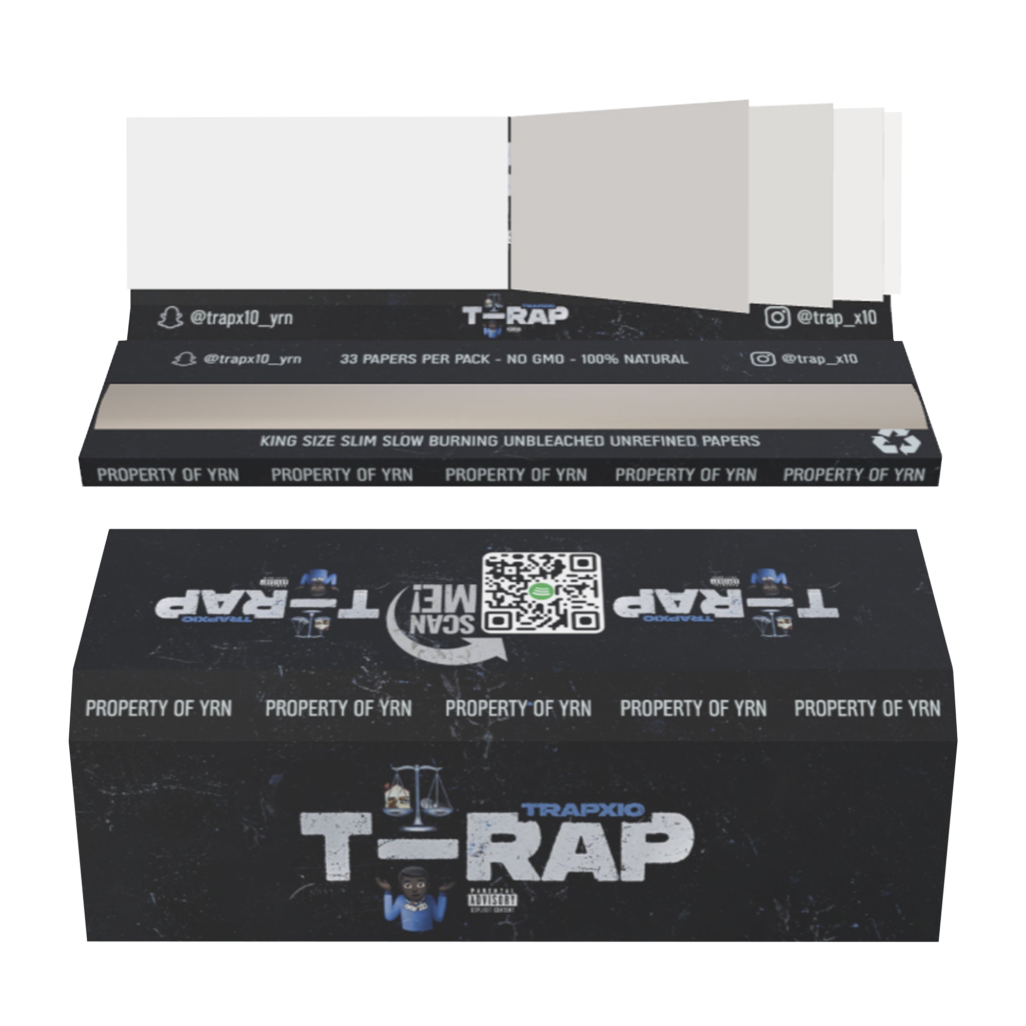 custom rolling papers with tips