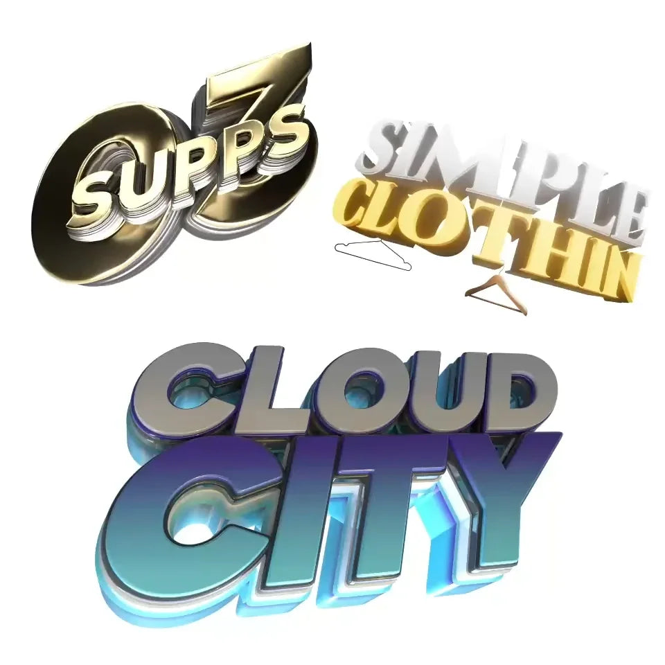 custom animated 3d logo design cinematic